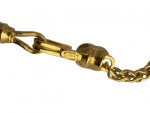 1995 Chanel Gold Mirror Necklace
