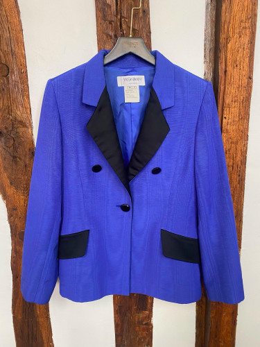 Yves Saint Laurent Variation blue jacket