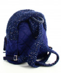 Chanel Blue Strass Quilted Backpack
