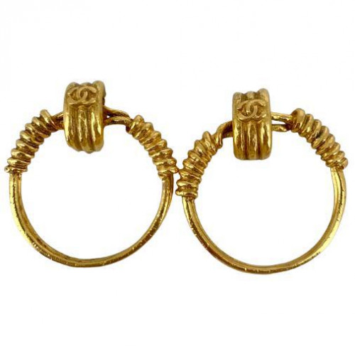 Chanel Golden Clips Earrings