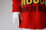 2014 Moschino Red McDonalds Sweater Dress