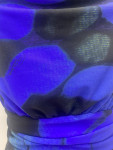 Roberto Cavalli blue print dress