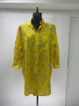 Etro yellow cotton shirt