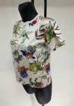 Hermès Tshirt with Multicolour Patterns