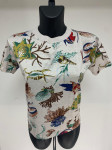 Hermès Tshirt with Multicolour Patterns