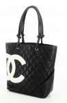 2003 Chanel Cambon Handbag Tote Line 
