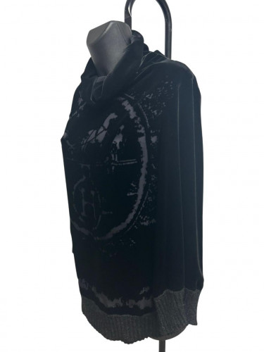 Hermès Black silk velvet Sweatshirt