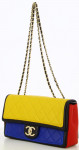 2013 Chanel Tricolor Crossbody Bag