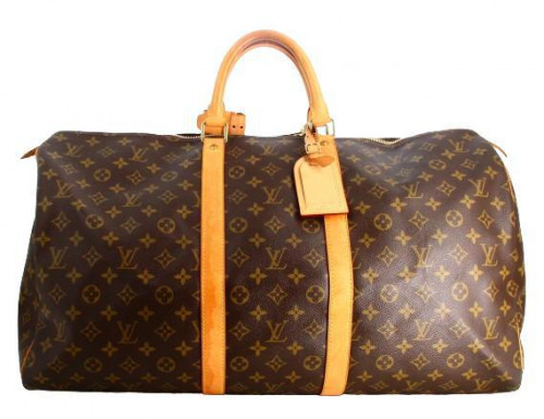 1985 Louis Vuitton Keepall 55 Monogram Canvas Travel Bag
