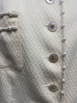 Louis Feraud Ivory Pearls Jacket
