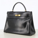 Hermès 1980 Box Calf Kelly Retourne 32