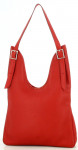 Hermès Red Taurillon Clemence Massai Shoulder Bag
