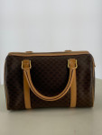 Celine Macadam Coated Canvas Boston Bag