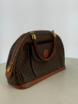 Celine Macadam Coated Canvas Handbag