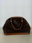 Celine Macadam Coated Canvas Handbag