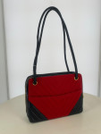 Chanel 1992-1993 Chevron Jersey Camera Bag