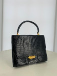 Sac Hermes Croco Noir