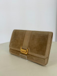 Pochette Hermes Daim Beige
