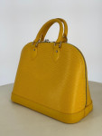 Alma Yellow Epi leather