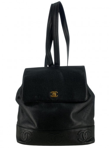 Chanel 1996 Caviar triplpe CC Backpack