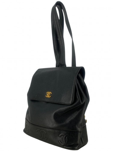 Chanel 1996 Caviar triplpe CC Backpack