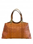 Gucci brown leather shoulder bag