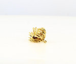 1966 Brooch Gold Toned Christian Dior with purple stone