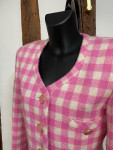 Escada Pink and white blazer