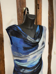 Escada Blue Dress