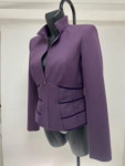 Mugler Purple Wool Jacket