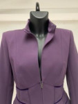 Mugler Purple Wool Jacket