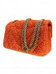 2020's Chanel Pink Reissue 2.55 Quilted Tweed Single Flap 224
