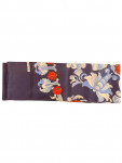 Blue Hermès silk scarf with ladybug pattern
