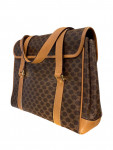 Celine handbag in macadam-coated canvas
