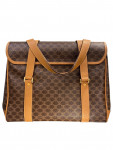 Celine handbag in macadam-coated canvas
