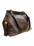 1994's Chanel Quilted Lambskin Tassel Chain Shoulder Bag