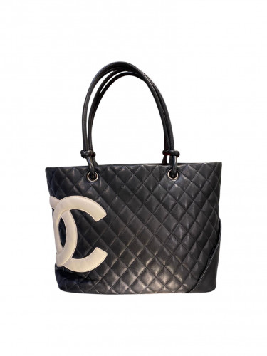 2010's Chanel Large Lambskin Cambon Ligne Tote