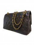 1991 Chanel Small Classic Lambskin Double Flap Bag