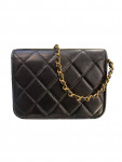 2020 Mini Chanel Zirconium Lambskin Clutch With Chain