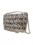 2018 Chanel Tweed Beauty Lock Flap Bag