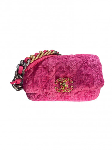 2019 Chanel Tweed 19 Belt Bag