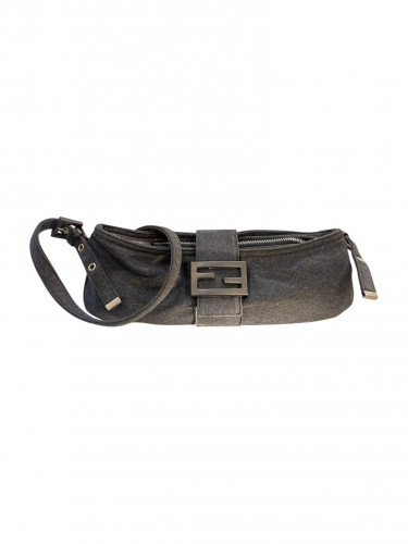 Fendi Jersey Baguette Shoulder Bag