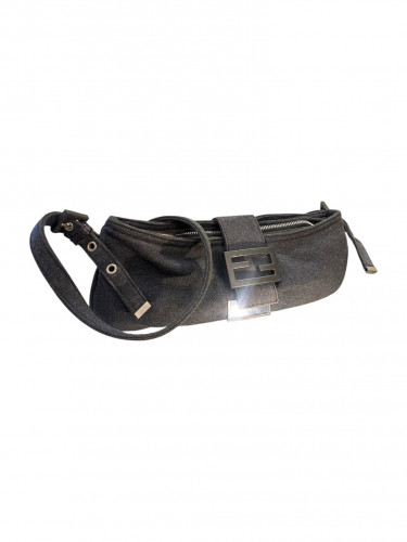 Fendi Jersey Baguette Shoulder Bag
