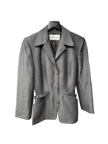 Mugler Grey Short Jacket
