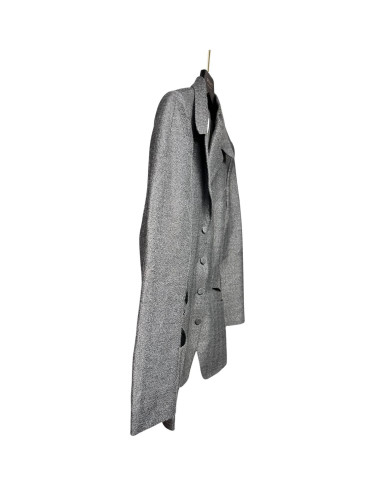 Mugler Grey Short Jacket
