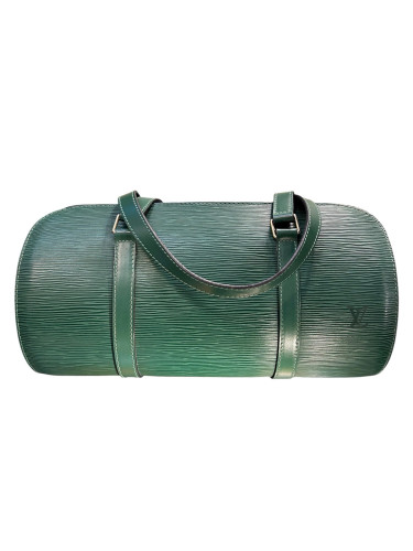 1997 Louis Vuitton Papillon Handbag in Green Epi Leather