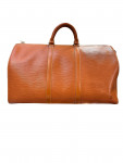 1991 Louis Vuitton Brown Epi Leather Travel Bag