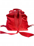 Prada backpack in red nylon