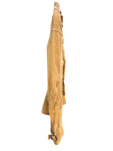 Beige Suede Jacket by Christian Dior