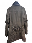 Christian Dior Black Jacket in Nylon and Fur